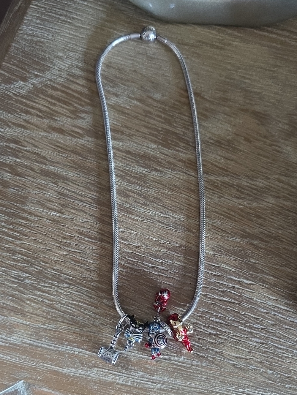 Pandora Marvel Charms Necklace